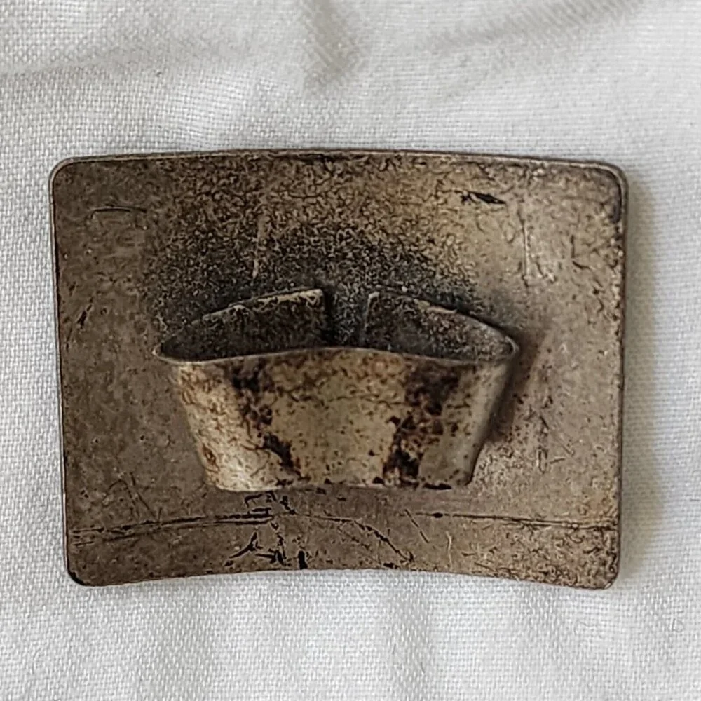 Boy Scouts BSA Vintage 1977 National Scout Jamboree‎ Metal Neckerchief Slide